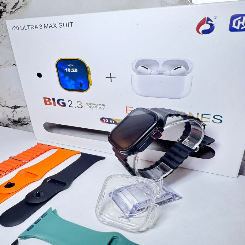 Reloj Smartwatch I20 Ultra Max 10 en 1