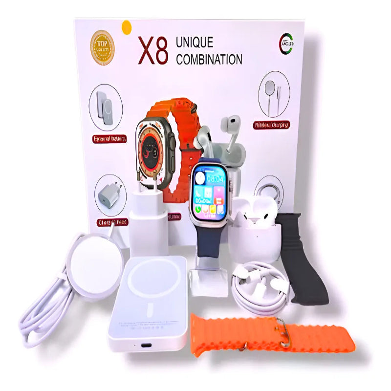 Reloj Smartwatch Ultra  8 Accesorios X8